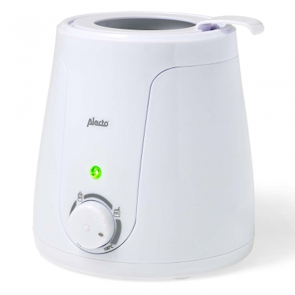 Flessenwarmer wit