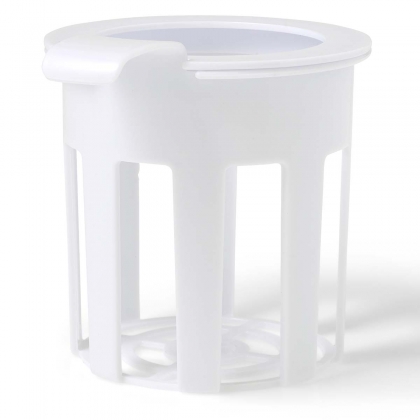 Flessenwarmer wit