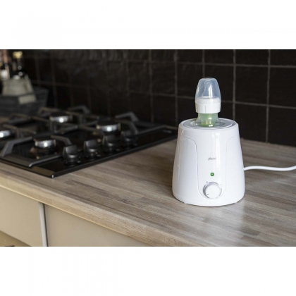 Flessenwarmer wit