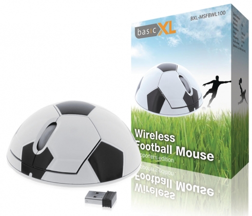 Draadloze Muis 3 Knoppen Wit/Zwart