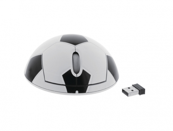 Draadloze Muis 3 Knoppen Wit/Zwart