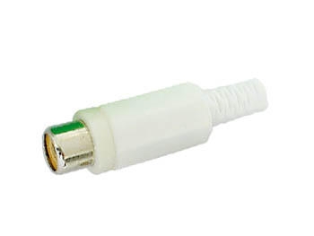 VROUWELIJKE RCA PLUG - WIT