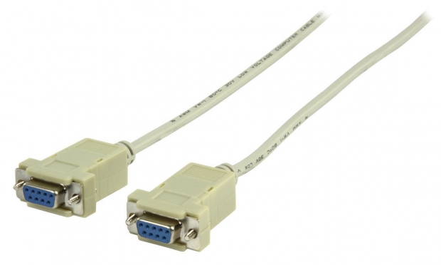 Serial cable 9F/9F 5.00 m