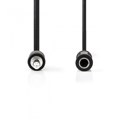 Stereo-Audiokabel | 3,5 mm Male | 6,35 mm Female | Vernikkeld | 0.20 m | Rond | Blister