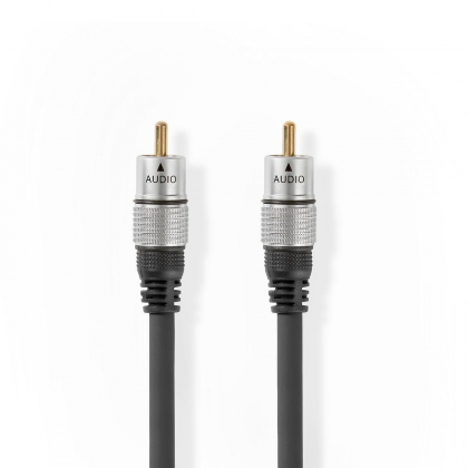 Digitale Audiokabel | RCA Male - RCA Male | 1,50 m | Antraciet