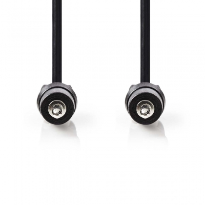 Stereo-Audiokabel | 2,5 mm Male - 2,5 mm Male | 1,0 m | Zwart