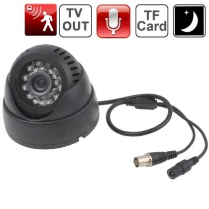 DOME CAMERA MET SD OPNAME FUNCTIE