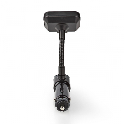 FM-Audiotransmitter voor Auto | Zwanenhals | Handsfree bellen | 1.5 " | LED-Scherm | Bluetooth® | 5.0 V DC / 1.0 A / 5.0 V DC / 2.4 A | Bass boost | Google Assistant / Siri | Zwart