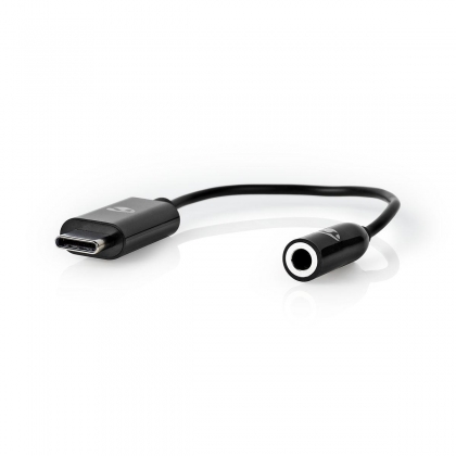 USB-Adapter | USB 3.1 | USB Type-C™ Male | 3,5 mm Female | 0.15 m | Zwart