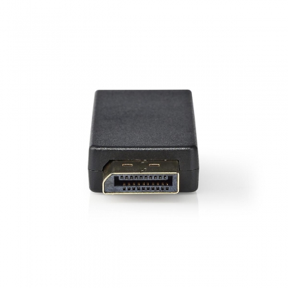 DisplayPort-Adapter | DisplayPort Male | HDMI™ Female | 4K@30Hz | Verguld | Recht | Rond | ABS | ABS | Antraciet | Doos