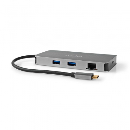 USB Multi-Port Docking Station | USB 3.2 Gen 1 | USB-C™ Male | Micro SD / RJ45 Female / SD / USB-C™ Female / 2x HDMI™ / 2x USB-A Female