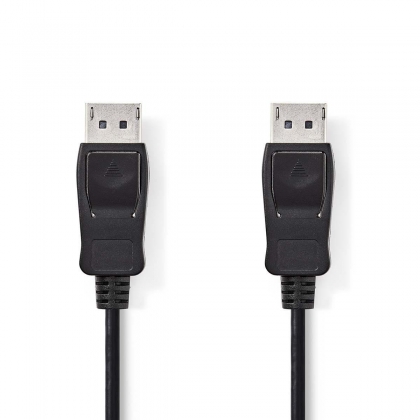 2,0 m |DisplayPort 1.2-Kabel | DisplayPort Male - DisplayPort Male | Zwart