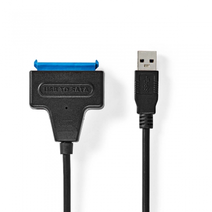 Hardeschijfadapter | USB 3.2 Gen1 | 2.5 " | SATA l, ll, lll | USB Gevoed