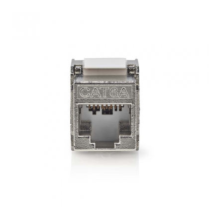 Keystone | CAT6a | RJ45 Female | S/FTP | Metaal | Doos