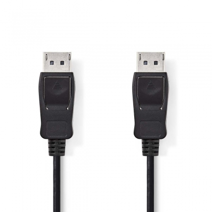 DisplayPort-kabel | DisplayPort male - DisplayPort male | 2,0 m | Zwart