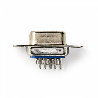 Seriële Adapter | Adapter | VGA Female 15p | VGA Male | Vernikkeld | Metaal | Envelop