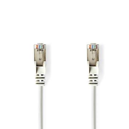 CAT6-kabel | RJ45 (8P8C) Male | RJ45 (8P8C) Male | UTP | 1.00 m | Wit