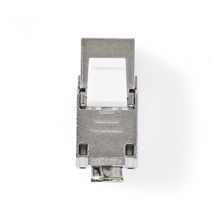 Keystone | CAT6 | RJ45 Female | S/FTP | Metal | Envelope