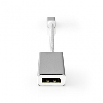 Mini-DisplayPort Male | DisplayPort Female | 21.6 Gbps | Verguld | 0.20m