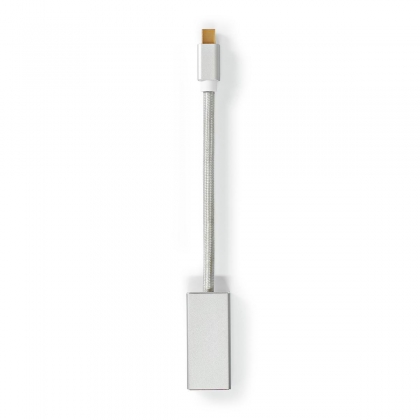 Mini-DisplayPort Male | DisplayPort Female | 21.6 Gbps | Verguld | 0.20m