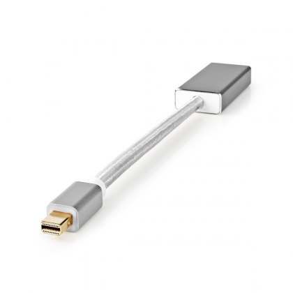 Mini-DisplayPort Male | DisplayPort Female | 21.6 Gbps | Verguld | 0.20m