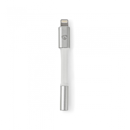 Lightning-Adapter | Apple Lightning 8-Pins | 3,5 mm Female | Verguld | 0.15 m | Rond | Aluminium