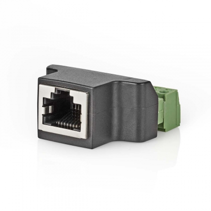 CCTV-Beveiligingsconnector | 8-aderig naar RJ45 Female