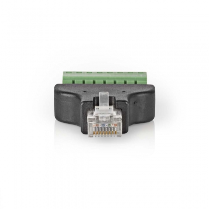 CCTV-Beveiligingsconnector | 8-Aderig naar RJ45 Male