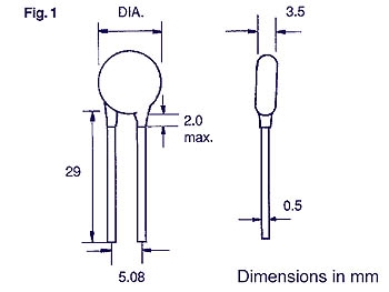 KERAMISCHE CONDENSATOR 180pF