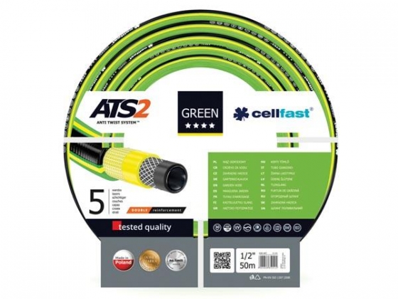 Cellfast, tuinslang, green ats2™ 1/2", 50 m