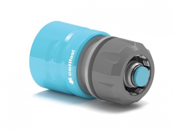 Cellfast, snelle slangkoppeling, met waterstop, ideal line™ plus, 1/2", 5/8"