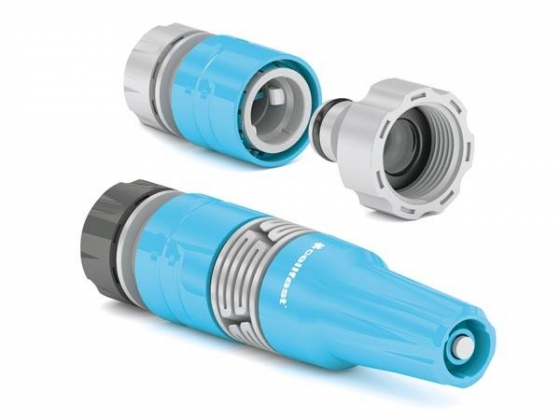 Cellfast, set met regelbaar slangstuk, ideal line™ plus, 1/2"