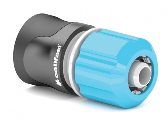 Cellfast, snelle slangkoppeling, met waterstop, ergo, 1/2"