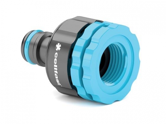 Cellfast, koppelstuk met binnendraad, ergo, 1/2", 3/4", 1"