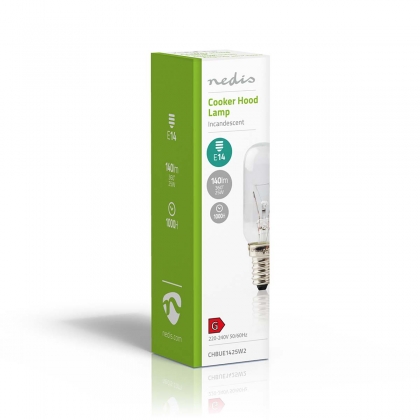 Afzuigkaplamp | Gloeilamp | E14 | 25 W | T25L