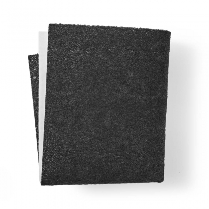 Set Universele Afzuigkapfilters | Koolstoffilter | 57 x 47 cm | Vervangingsindicator | Op maat te knippen | 2 Stuks