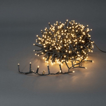 Kerstverlichting | Compacte cluster | 700 LED's | Warm Wit | 14.00 m | Licht effecten: 7 | Binnen & Buiten | Netvoeding