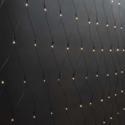 Decoratieve Net Verlichting | Warm Wit | 320 LED's | 3 x 1.5 m | Licht effecten: 7 | Binnen & Buiten | Netvoeding