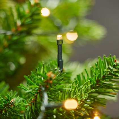 Kerstverlichting | Koord | 180 LED's | Warm Wit | 13.50 m | Licht effecten: 7 | Binnen & Buiten | Netvoeding