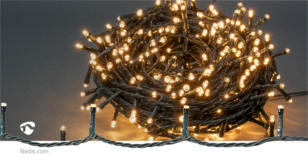 Kerstverlichting | Koord | 720 LED's | Warm Wit | 54.00 m | Licht effecten: 7 | Binnen & Buiten | Netvoeding