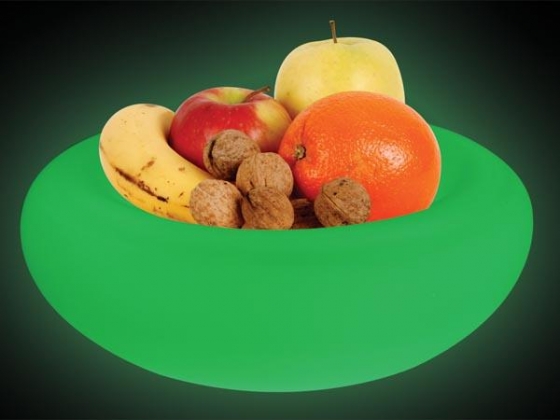 FRUITSCHAAL MET RGB LEDVERLICHTING