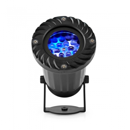 Decoratieve Verlichting | LED sneeuwvlok projector | Witte en blauwe ijskristallen | Binnen & Buiten