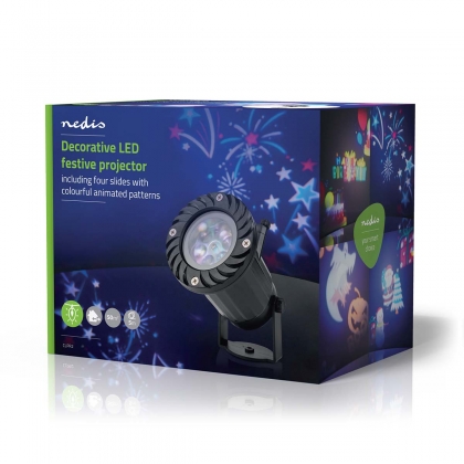 Decoratieve Verlichting | LED feestprojector | Kerstmis / Nieuwjaar / Halloween / Verjaardag | Binnen & Buiten