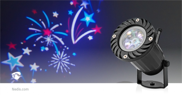 Decoratieve Verlichting | LED feestprojector | Kerstmis / Nieuwjaar / Halloween / Verjaardag | Binnen & Buiten