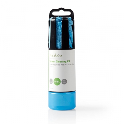 Schermreiniger | Spray | 150 ml | Notebook / Smartphone / Tablet / TV-Scherm | Wisser inbegrepen