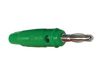 BANAANPLUG 4mm - GROEN