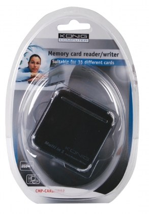 Kaartlezer Alles-in-1 USB 2.0 Zwart