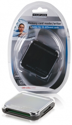 Kaartlezer Alles-in-1 USB 2.0 Zwart