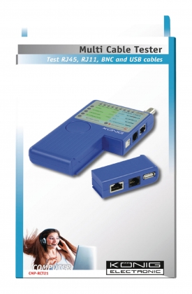 Multifunctionele intelligente netwerk-kabeltester