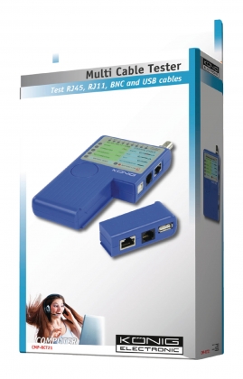 Multifunctionele intelligente netwerk-kabeltester